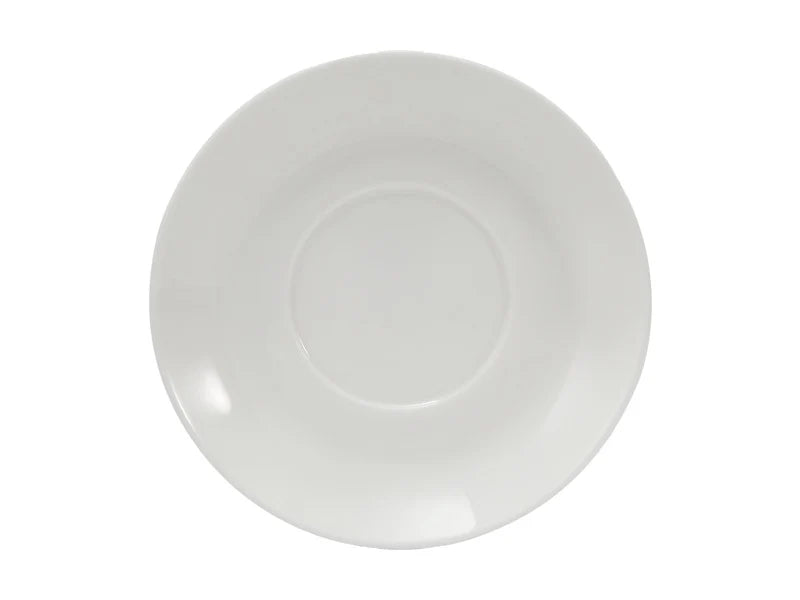 Maxwell & Williams Straight Demi Cup & Saucer - White
