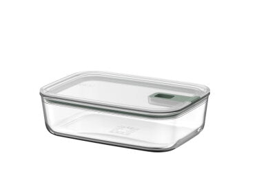 Mepal Easyclip Rectangular Glass Box - Nordic-Sage / 1500ml/51oz