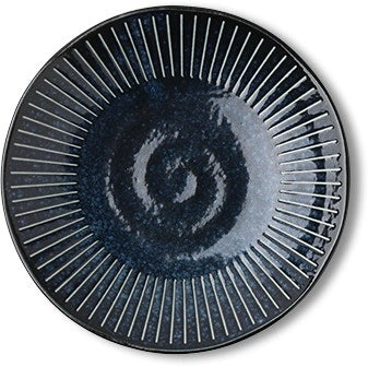 Miya Blue Namako Tokusa 6.25" Plate