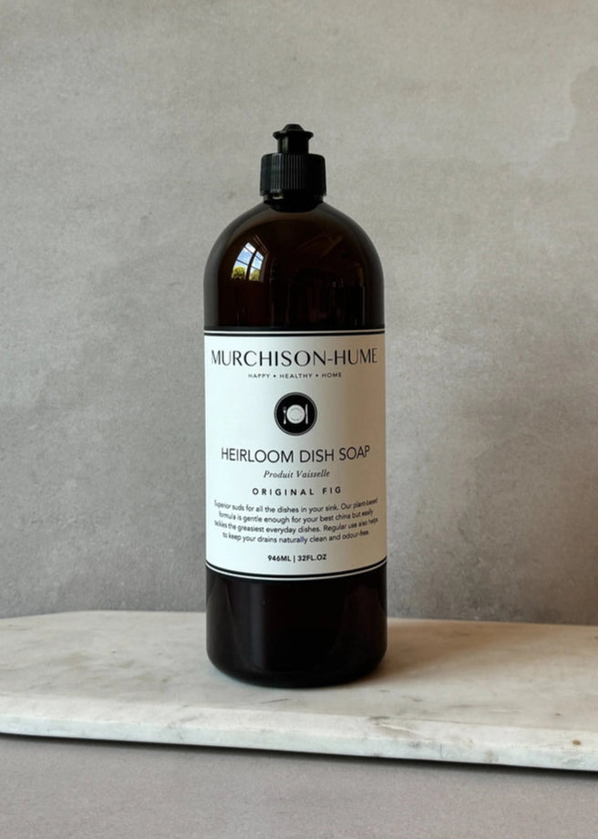 Murchison-Hume Heirloom Dish Soap - Original Fig / 32oz Plastic Refill Bottle