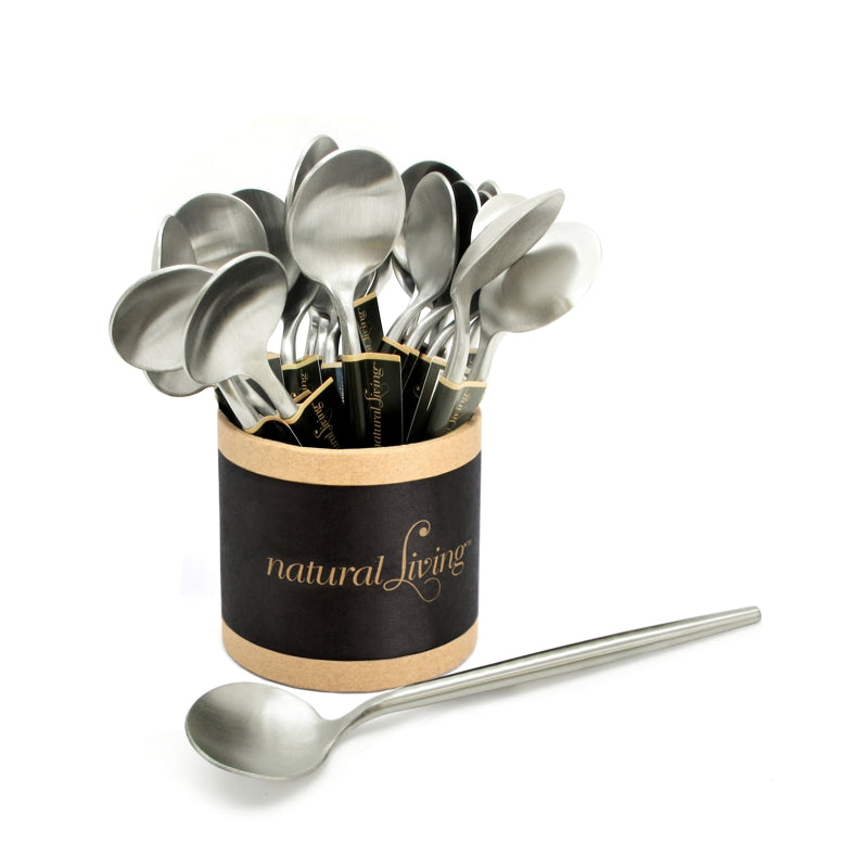Natural Living Small Spoon - Stainless Steel