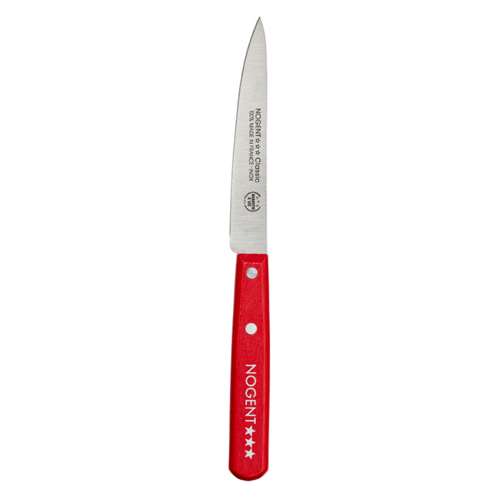 Nogent French Utility & Tomato Serrated Knife 4.25" -  Red