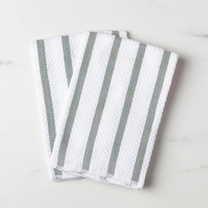 Now Designs Basketweave Dishcloths set of 2 - London Gray