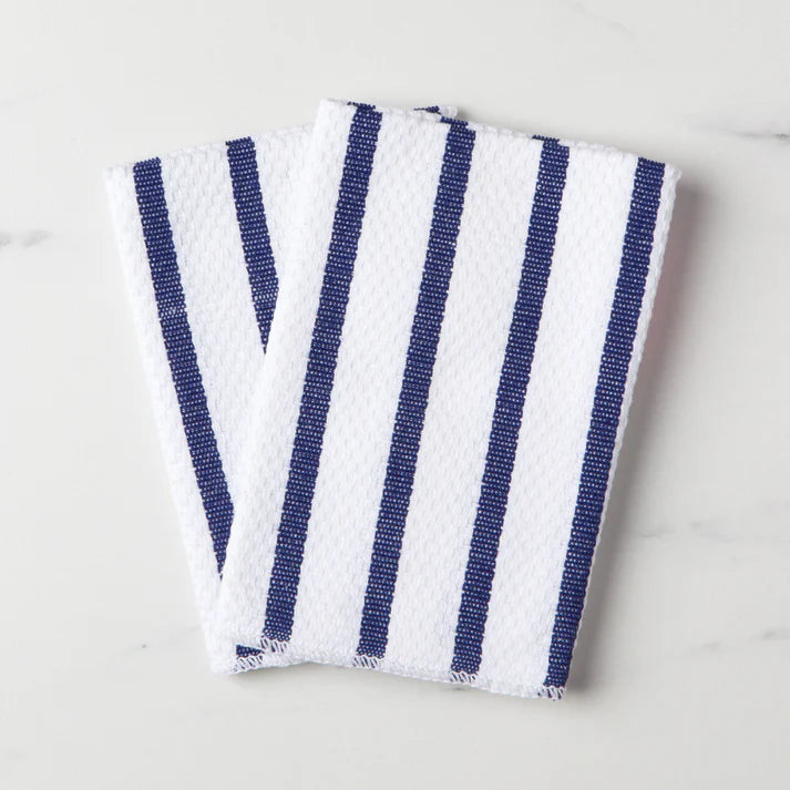 Now Designs Basketweave Dishcloths set of 2 - Royal Blue