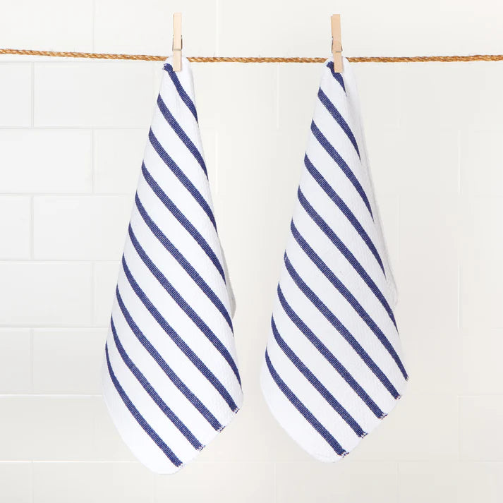 Now Designs Basketweave Dishcloths set of 2 - Royal Blue