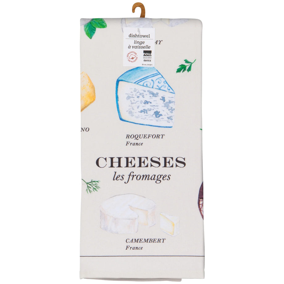Now Designs Dishtowel - Les Fromages