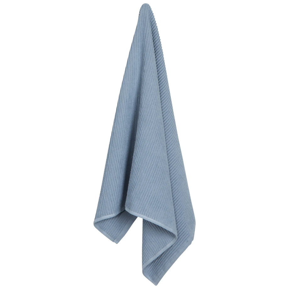 Now Designs Ripple Dishtowel - Slate Blue
