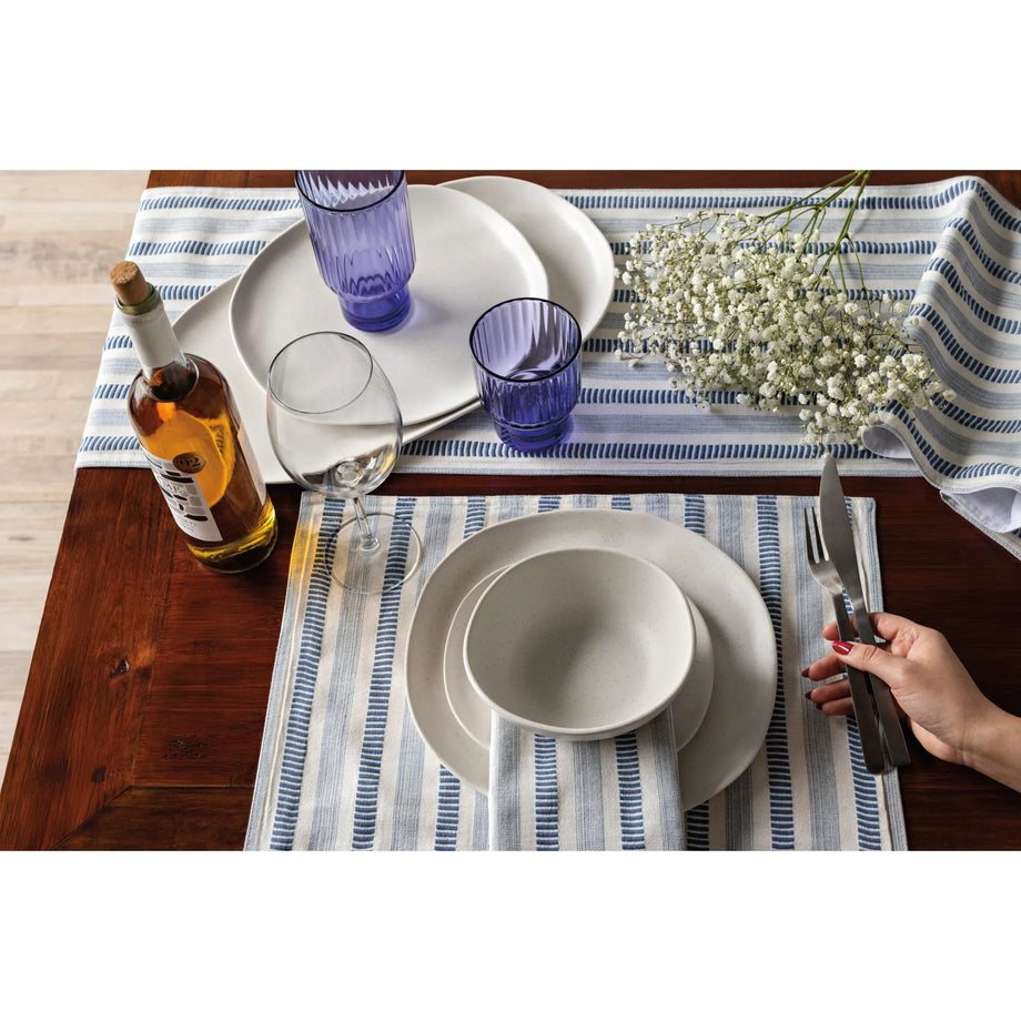 Now Designs Striped Table Runner - Breeze