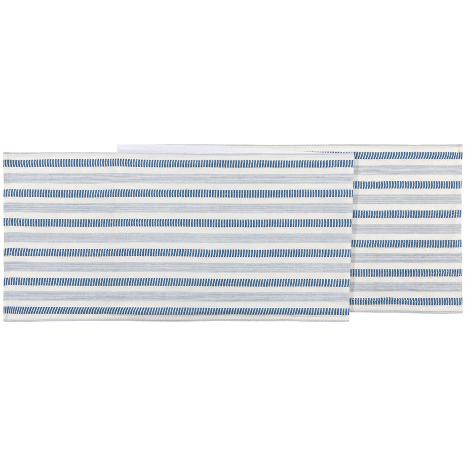 Now Designs Striped Table Runner - Breeze
