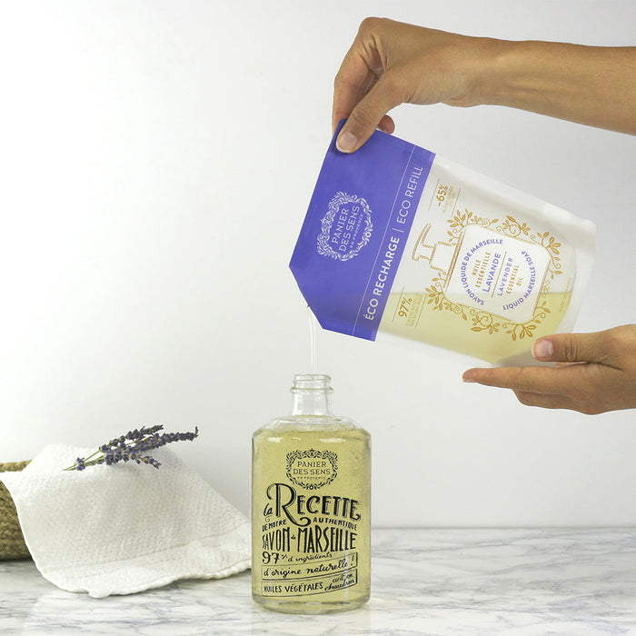 Panier des Sens Eco-Refill Liquid Marseille Soap - Lavender