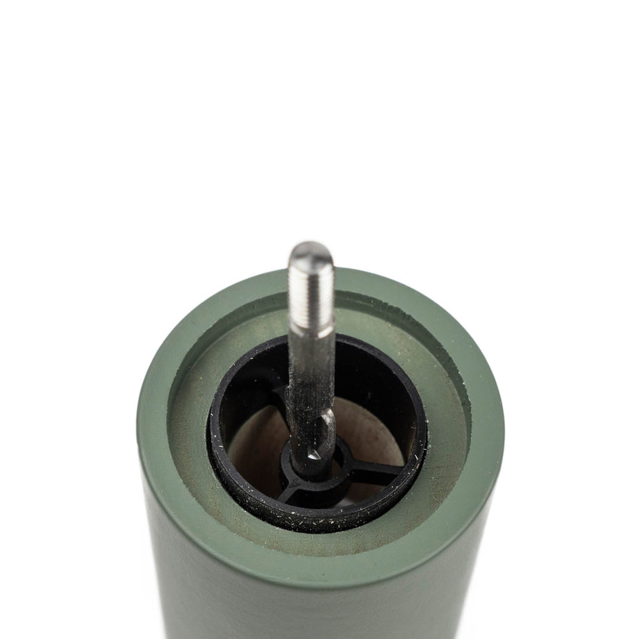 Peugeot Boreal Pepper Mill, Wood, Forest Green, 12 cm / 5 "