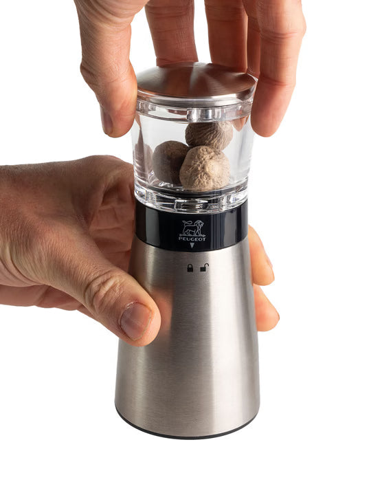 Peugeot Daman Nutmeg Mill / 15cm / 6" - Stainless Steel