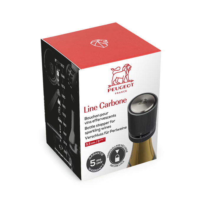 Peugeot Line Bottle Stopper - Sparkling Wine