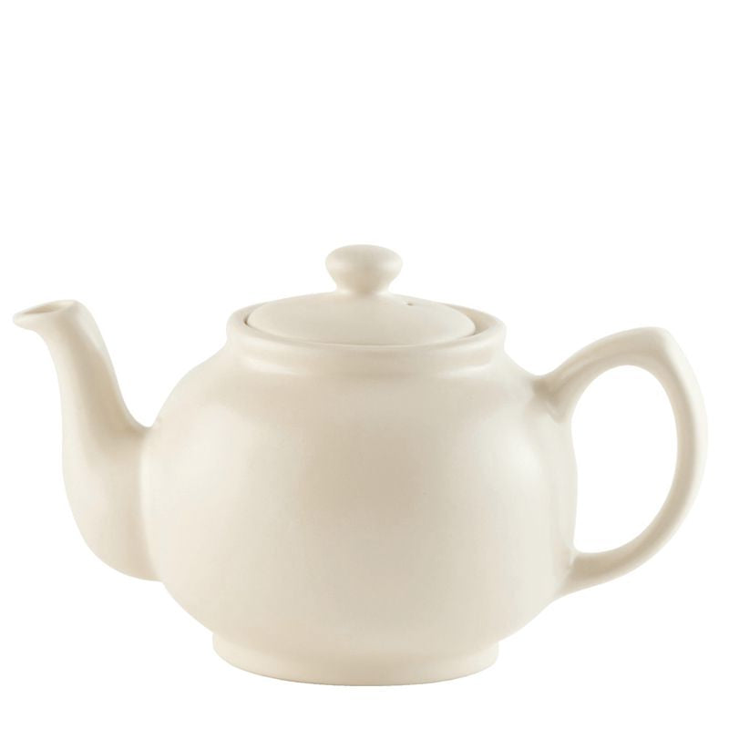 Price & Kensington Teapot 6 Cup - Matte Cream
