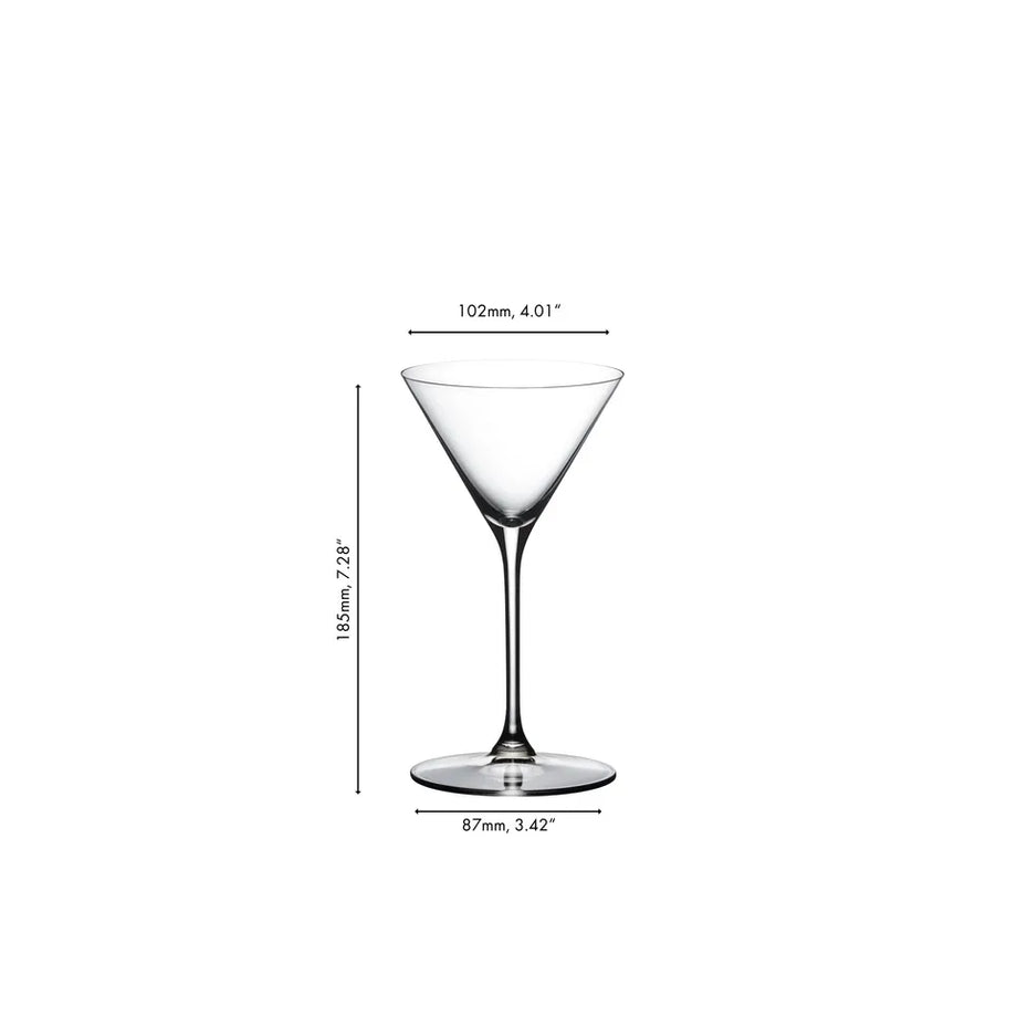 Riedel Grape@Ridel Martini/Cocktail - Set of 2