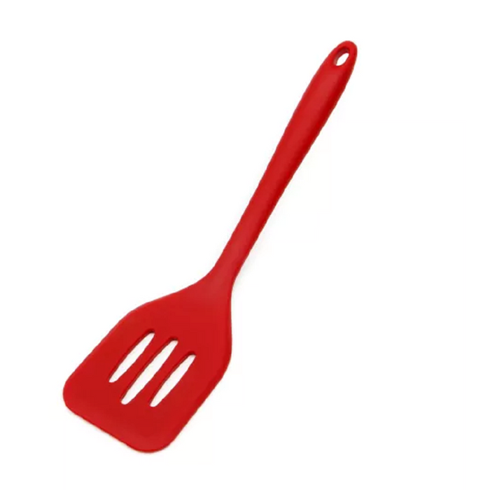 Kitchen Colours Silicone Turner 12” Red