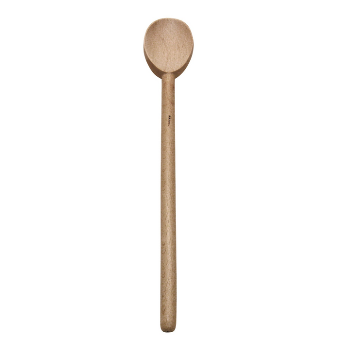 French-made Wooden Cooking Spoon - 12" Round
