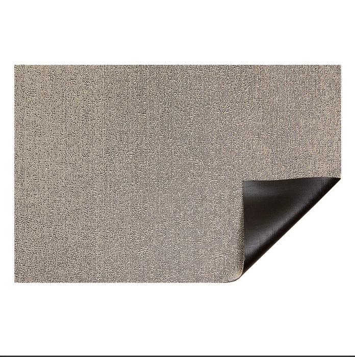 Chilewich Indoor Outdoor Shag Mat - Heathered / Pebble / 18x28"