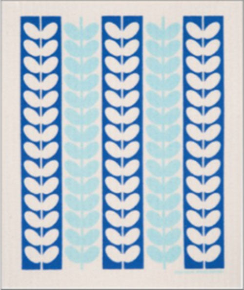 Cose Nuove Swedish Dishcloth Leaf Stem - Blue