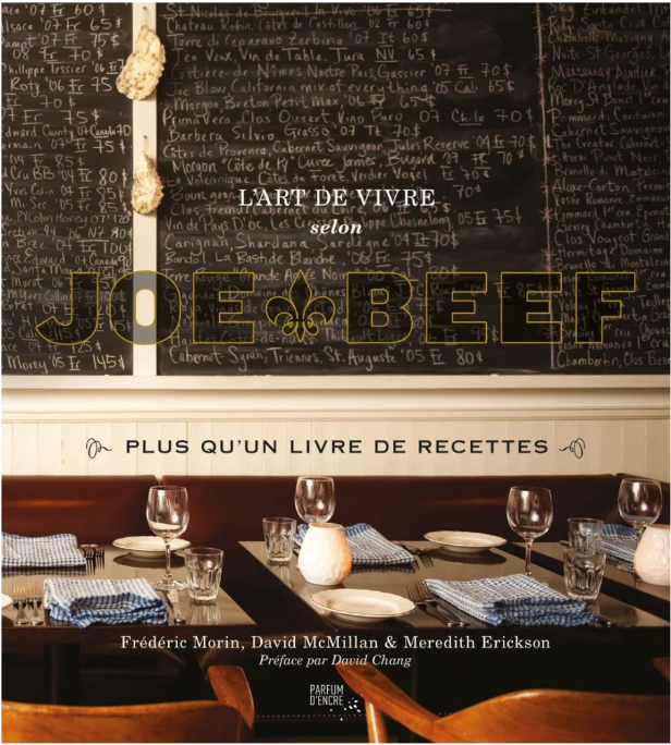 L'art de vivre selon Joe Beef - Plus qu'un livre de recttes