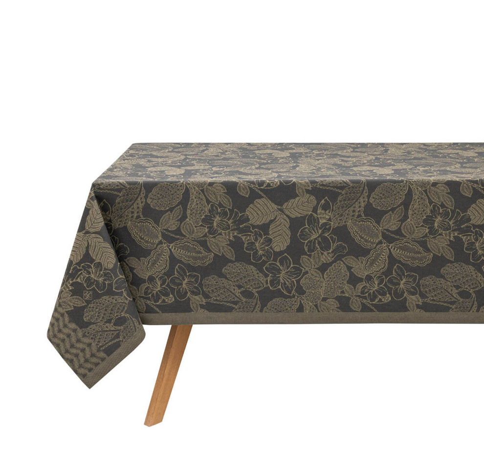 Nappe Le Jacquard Francais  - Sulawesi cotton vert 59" x 102"