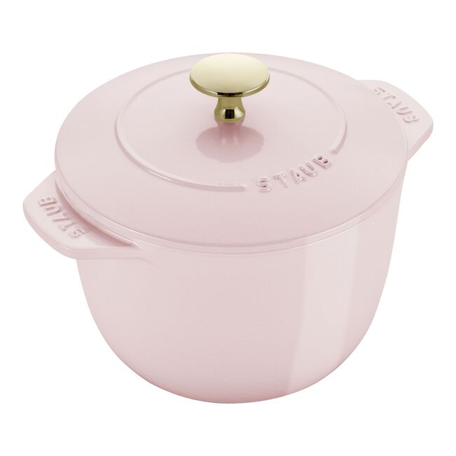 Staub Cast Iron Round Rice Cocotte 1.75L - Sorbet Rose