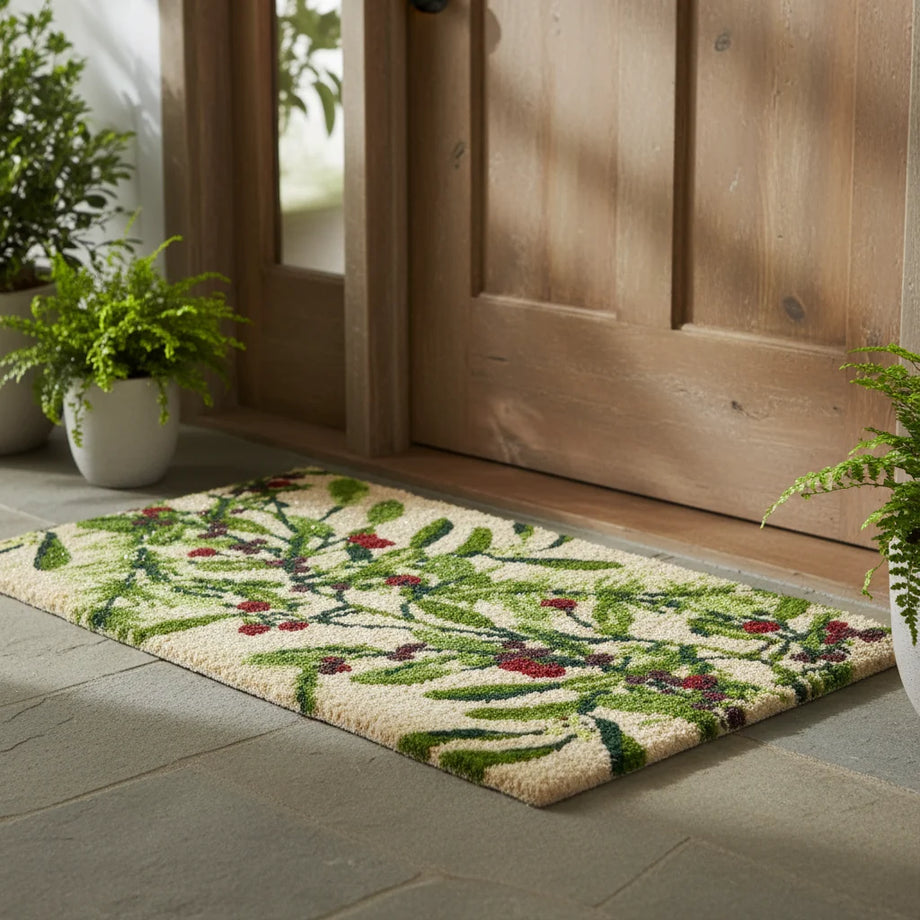 TAG Coir Doormat - Winter Berries