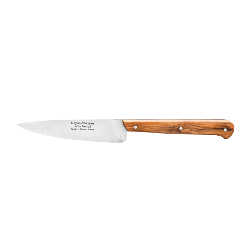 Goyon-Chazeau Le P’tit Tradi knife / Olive Wood - 20 cm