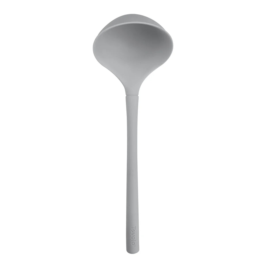Tovolo Flex-Core Silicone Ladle - Oyster Gray