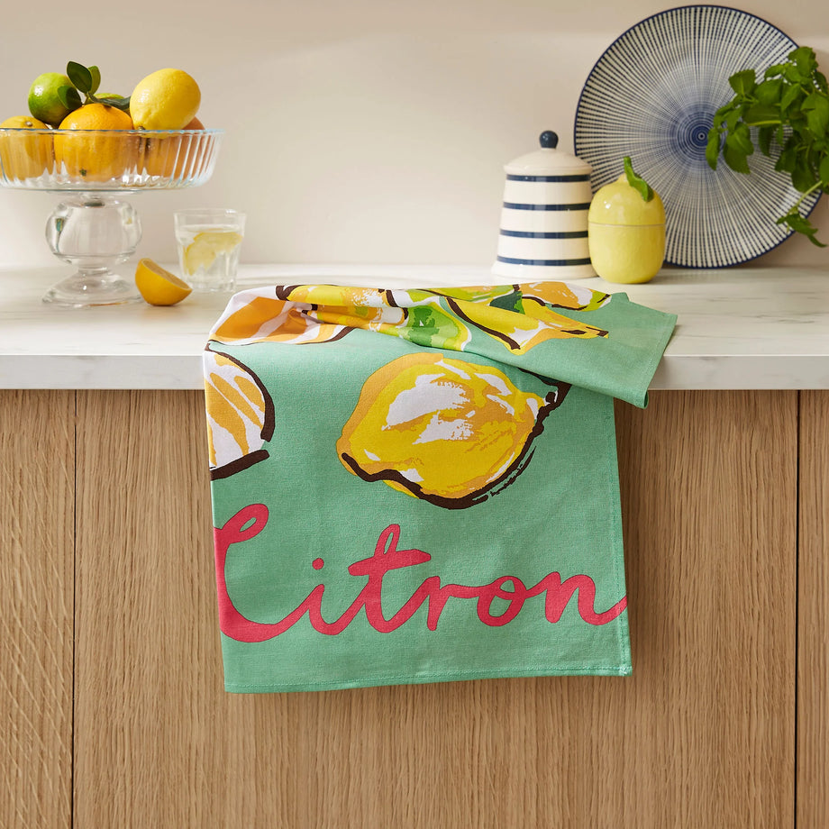 Ulster Weavers Summer Fruits Cotton Tea Towel - Citron