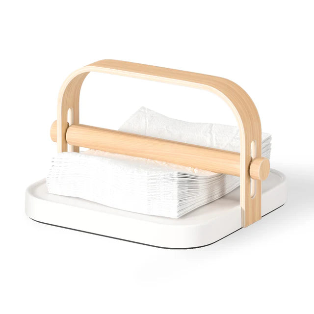 Umbra Bellwood Napkin Holder - White Natural