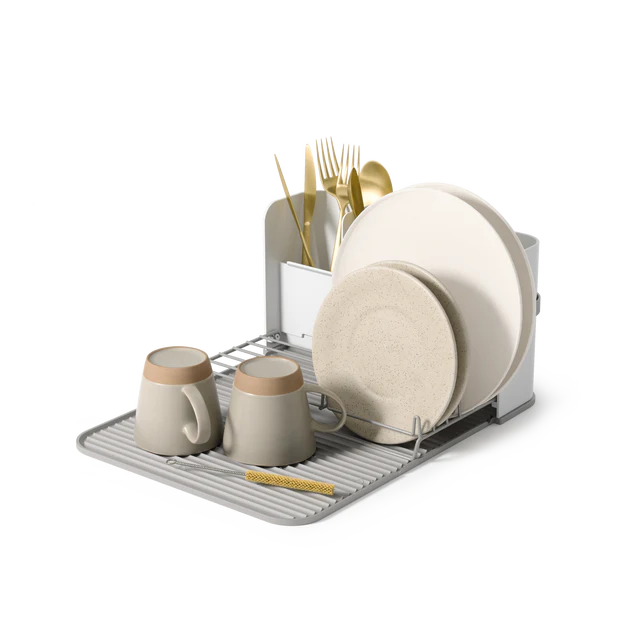 Umbra Sling Dish Rack - White Grey