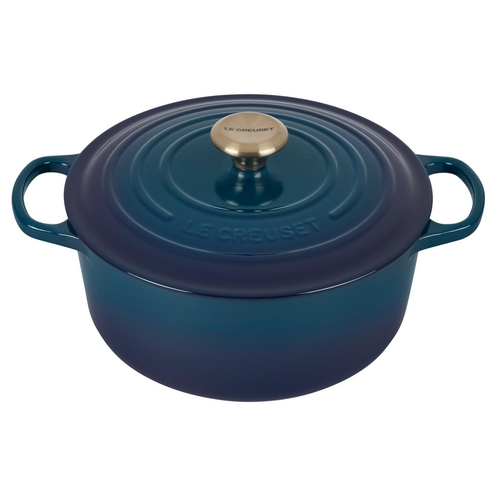 Le Creuset 6.7L Signature Round French Oven - Agave