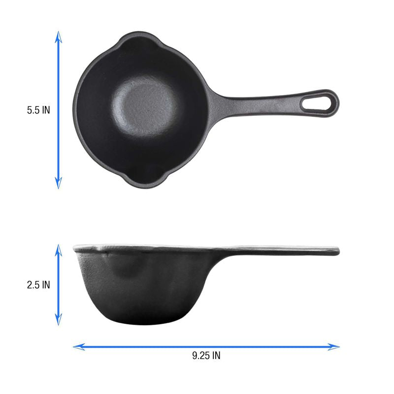 Victoria Cast Iron Mini Saucepan - 0.4L
