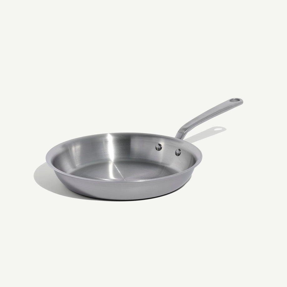 MADE IN Cookware 10" 5-ply Stainless Steel Frying Pan