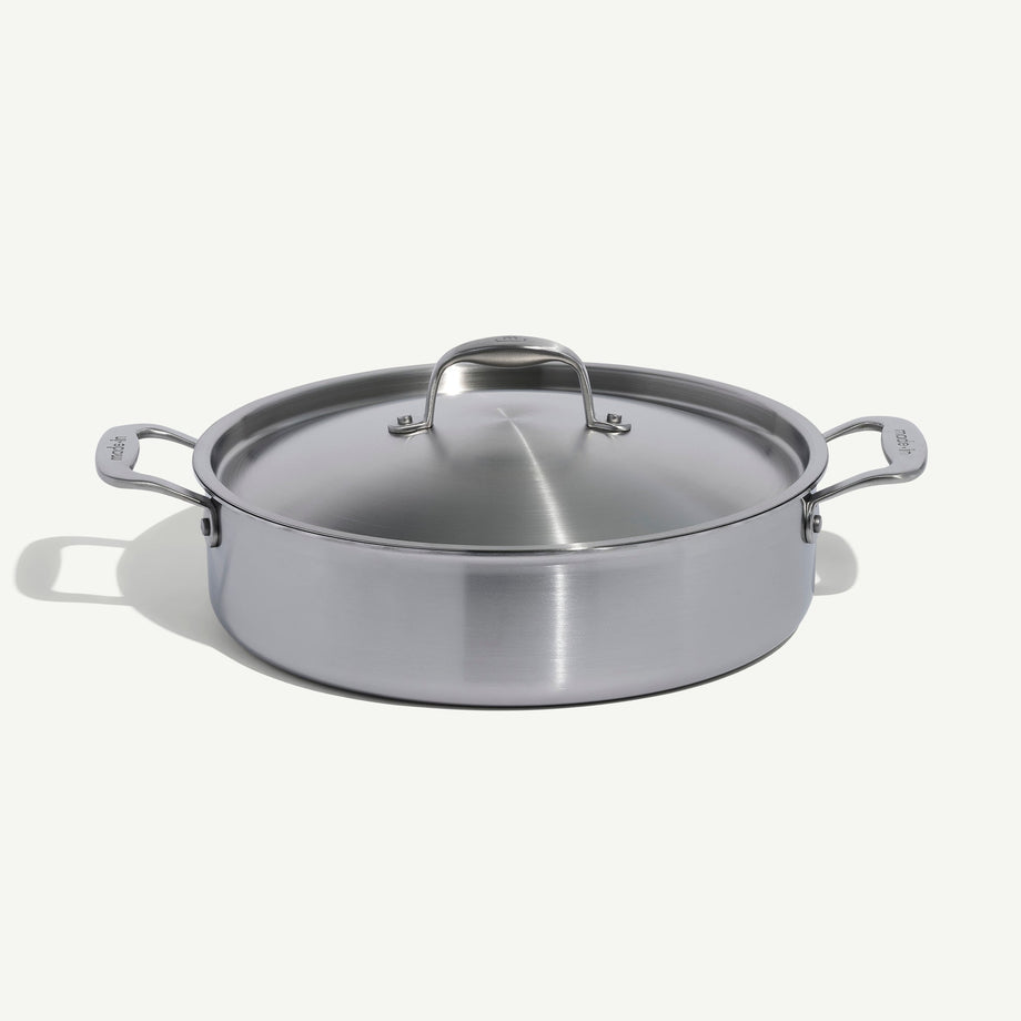 MADE IN Cookware 6 QT 5-ply Stainless Steel Rondeau
