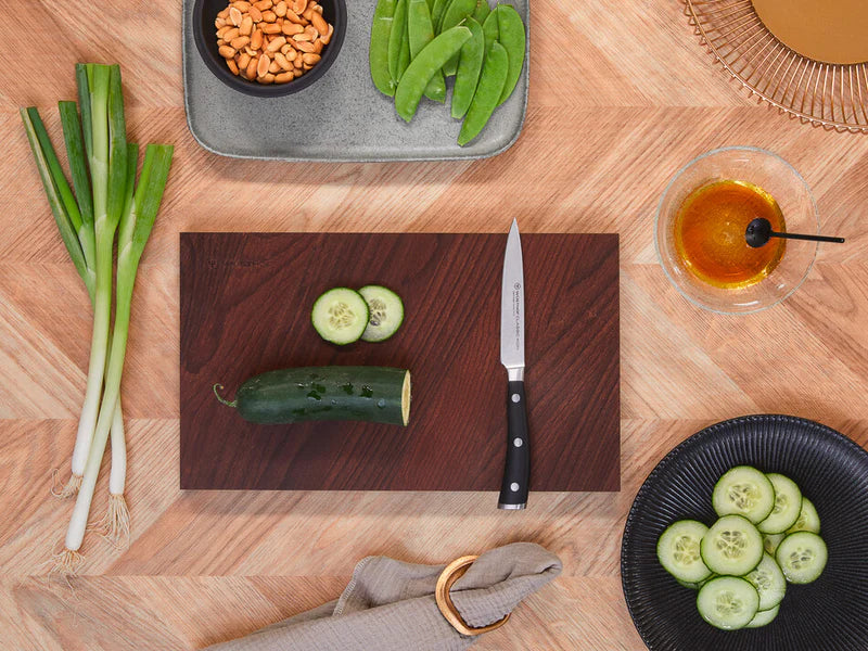 Wusthof Classic Ikon 4.5" Couteau Utilitaire - Noir