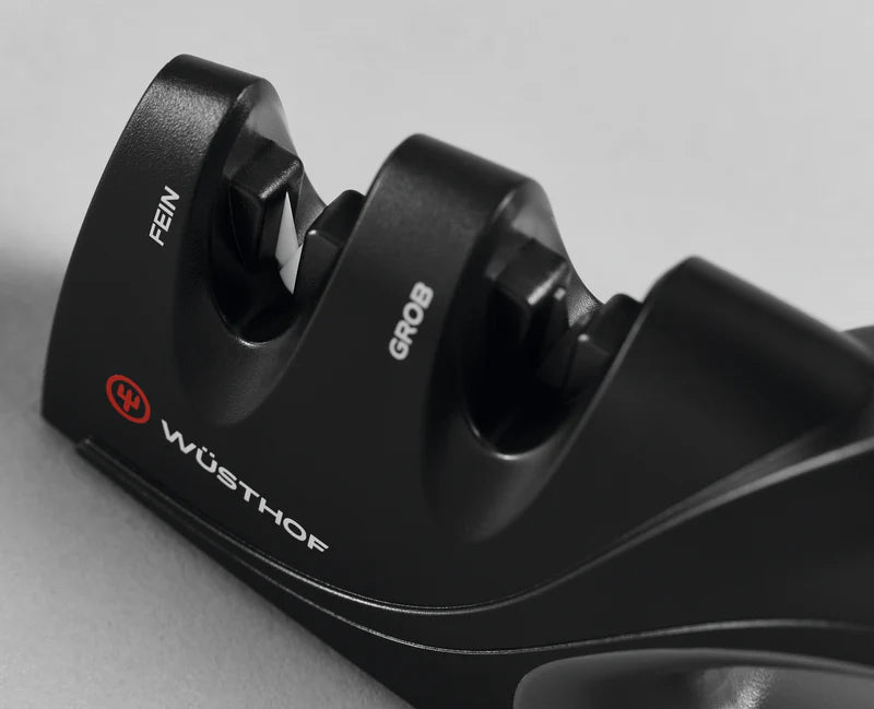 Wusthof Two Stage Knife Sharpener - Black