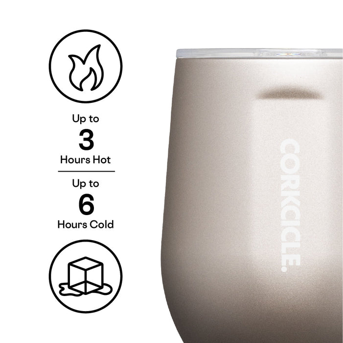 Corkcicle Stemless - Latte with Oat Milk / 12oz