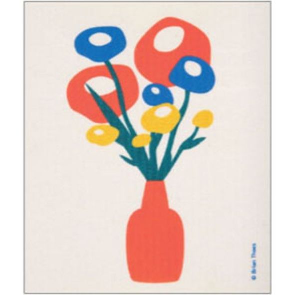 Cose Nuove Swedish Dishcloth - Poppy Bouquet