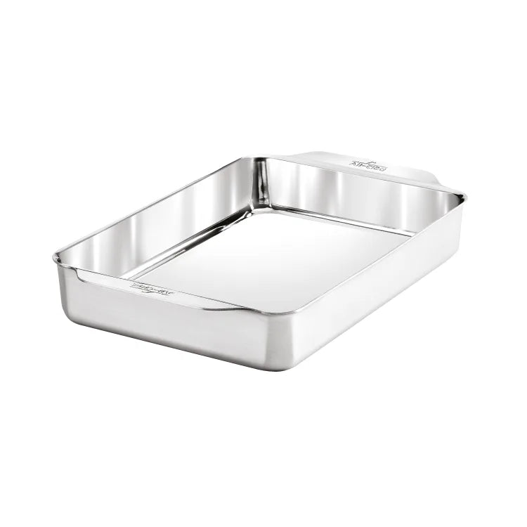 All-Clad Stainless Steel Rectangular Baking Pan – 9 × 13"
