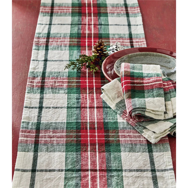 TAG Festive Plaid Runners