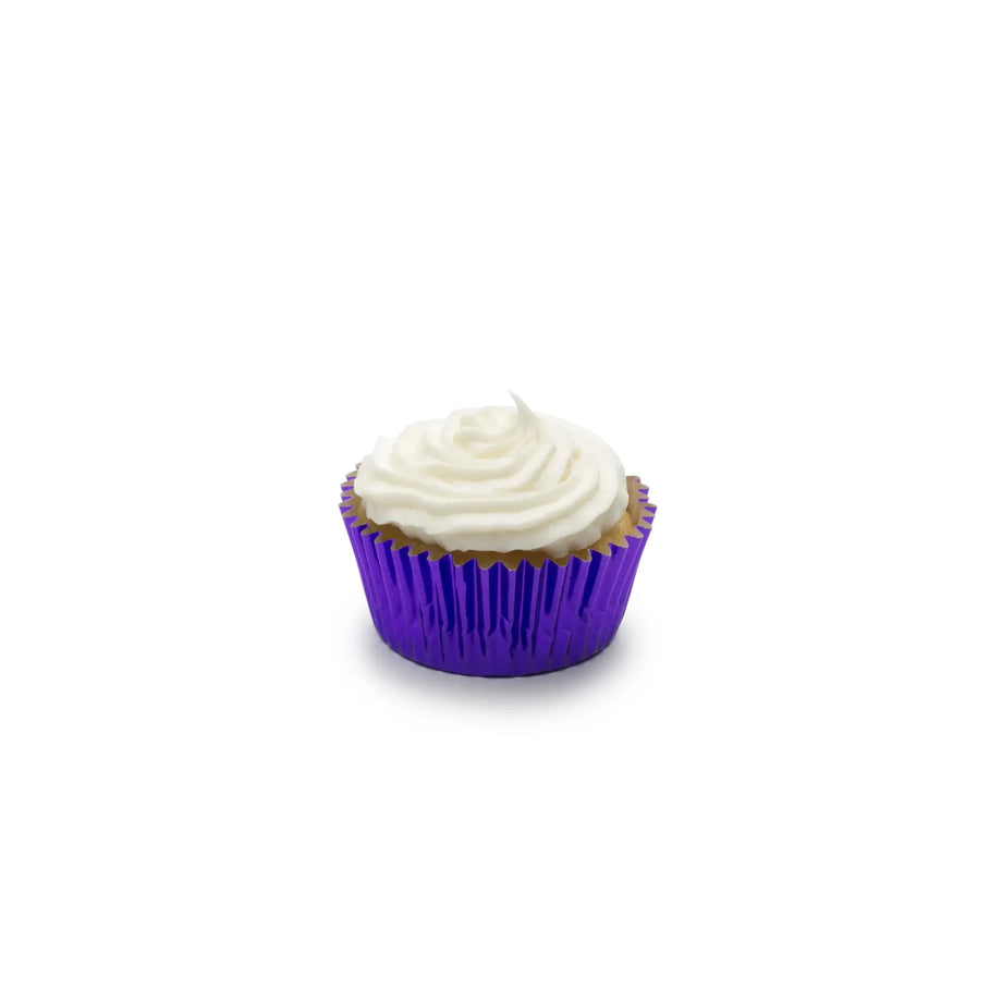 Fox Run Foil Bake Cups, Purple/Blue/Green