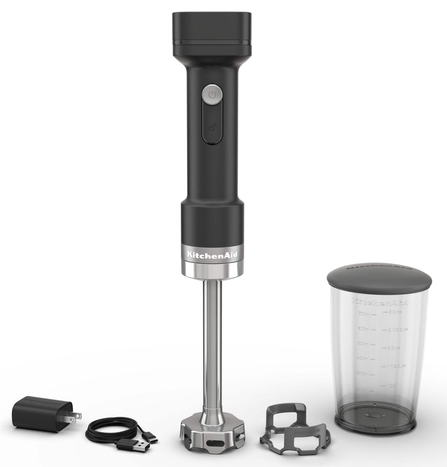 KitchenAid Go™ Cordless Hand Blender - Black Matte - Battery Included