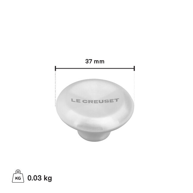 Le Creuset Replacement Knobs - Stainless Steel / Small (37mm)