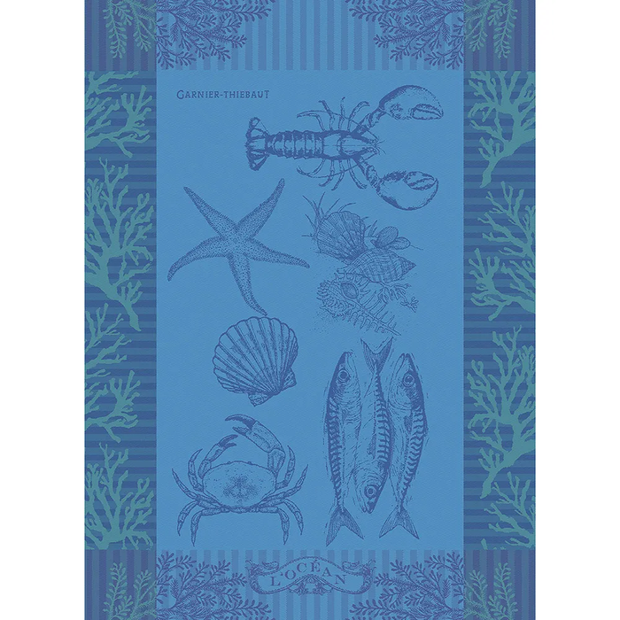 Garnier-Thiebaut Tea Towels - L'Ocean Bleu