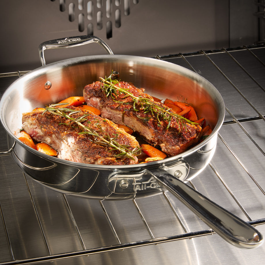 All-Clad d3 4qt Stainless Steel Weeknight Pan