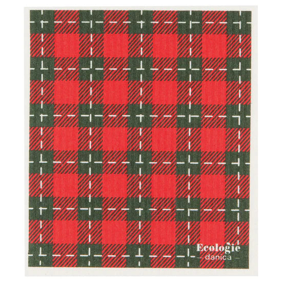 Ecologie Swedish Dish Cloth - Tartan