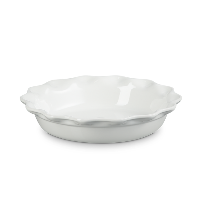 Le Creuset Heritage 23cm Pie Dish - White