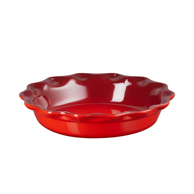 Le Creuset Heritage 23cm Pie Dish Cerise — Cookery